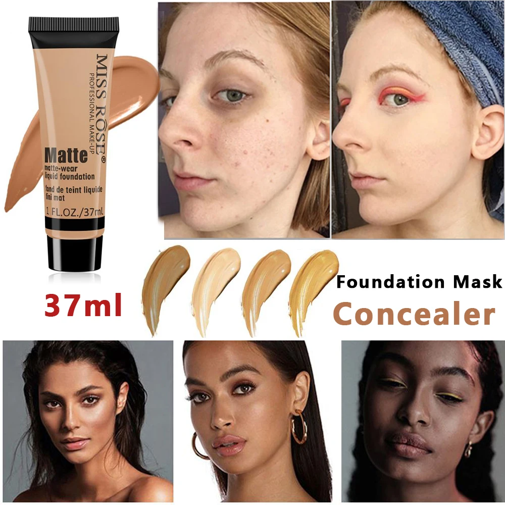 Леди полное покрытие Жидкий тональный крем для макияжа глаз против темных кругов