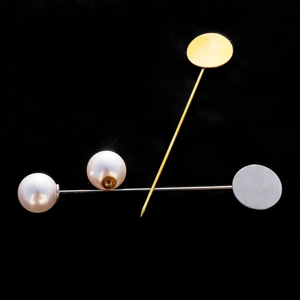 10 шт. броши с родиевым жемчугом|Ювелирная фурнитура и компоненты| |