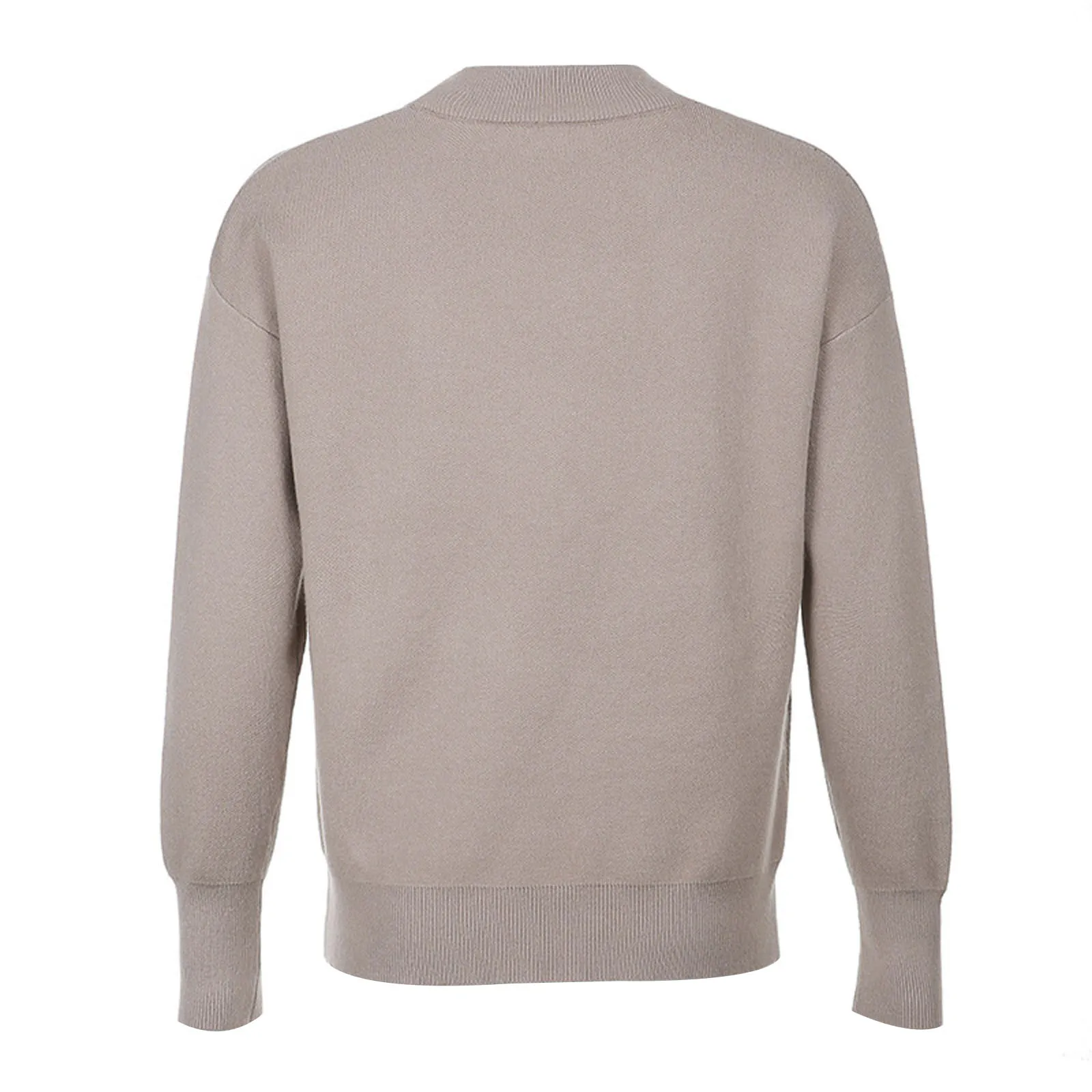 

Women's Casual Jumper Female Korean Pullover Clothes Tops Vintage Winter Thicked Sweaters For Women Preppy Style V Neck Sweater