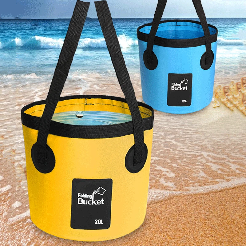 20л переносная водонепроницаемая сумка для воды из ПВХ складная хранения