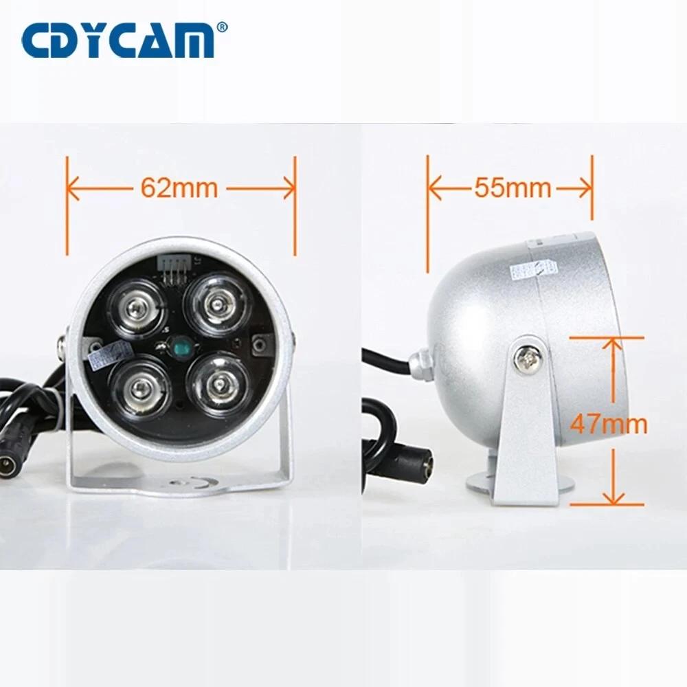 CDYCAM 4 массива IR светодиодная подсветка CCTV led S инфракрасное водонепроницаемое