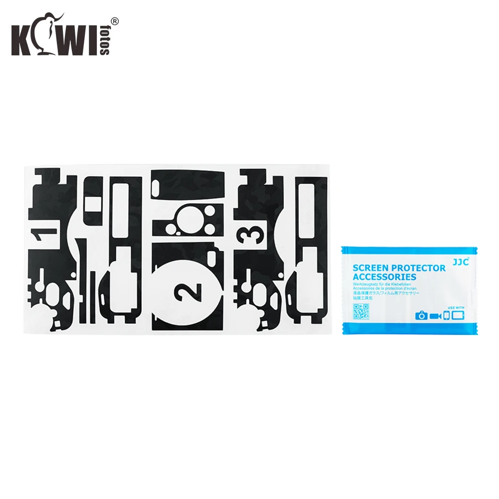 Киви Анти-Царапины Камера тела защитная пленка комплект для Ricoh GR III GRIII GR3 гр Mark III Камера s 3m наклейки Тень Черный