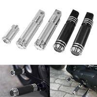 motorcycle black chrome foot peg footrest pedal shifter nail kits for harley touring dyna fatboy sportster xl883 1200 road king