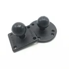 Резиновое шаровое Крепление алюминиевое круглое или квадратное крепление для камеры Gorpo DSLR для Garmin