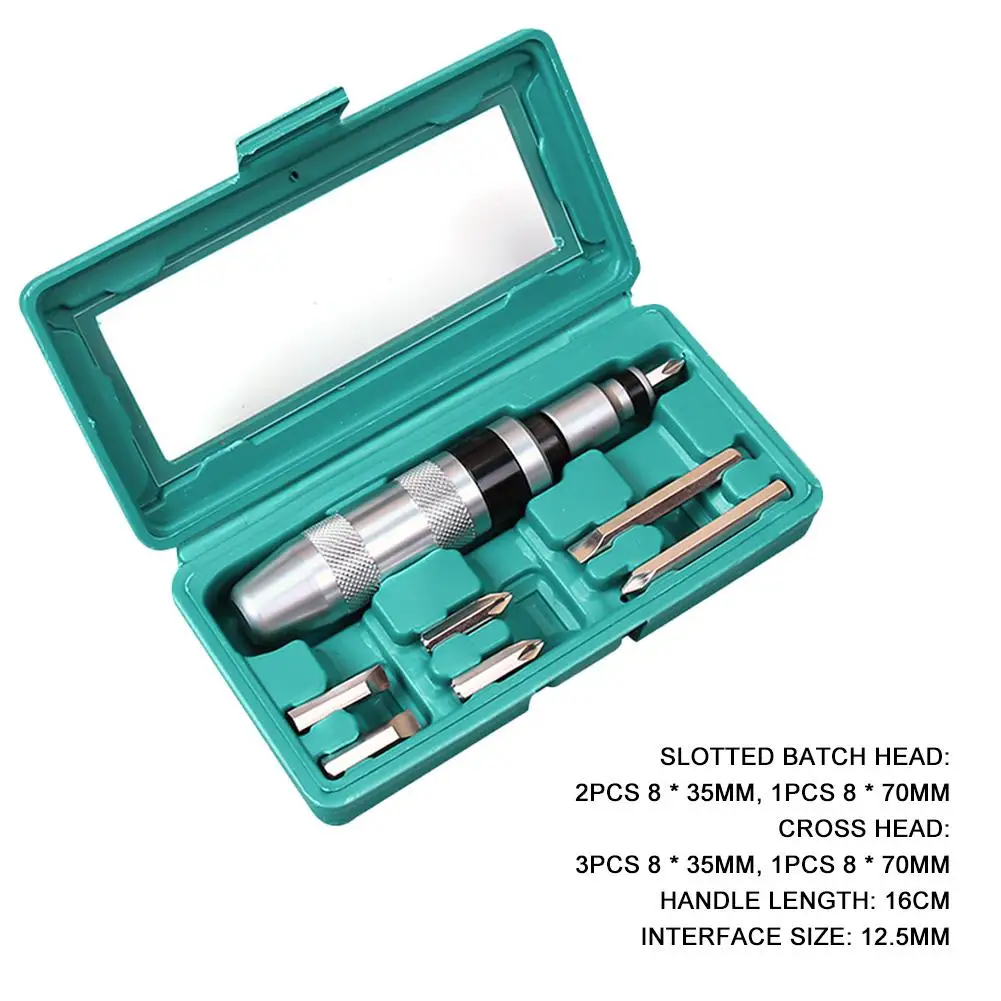 

Screwdriver Set Practical Classic Delicate Texture Durable Portable Impact Driver High Hardness for Loosen Frozen Bolts