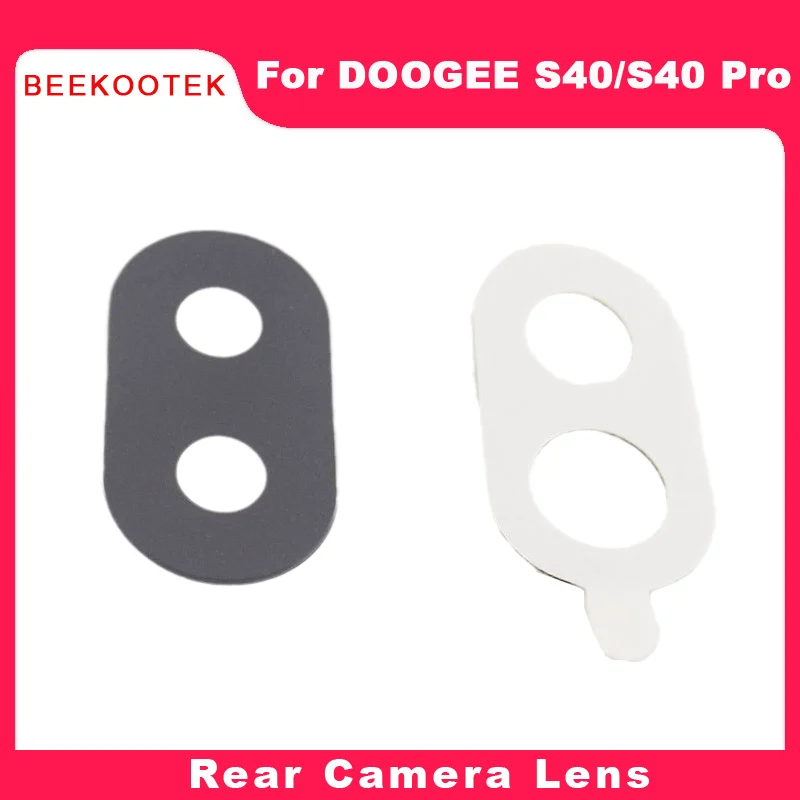 DOOGEE-lente de cámara trasera S40 Pro Original, cubierta de cristal, reparación de lentes, accesorios de repuesto para teléfono inteligente Doogee S40 Pro, nuevo