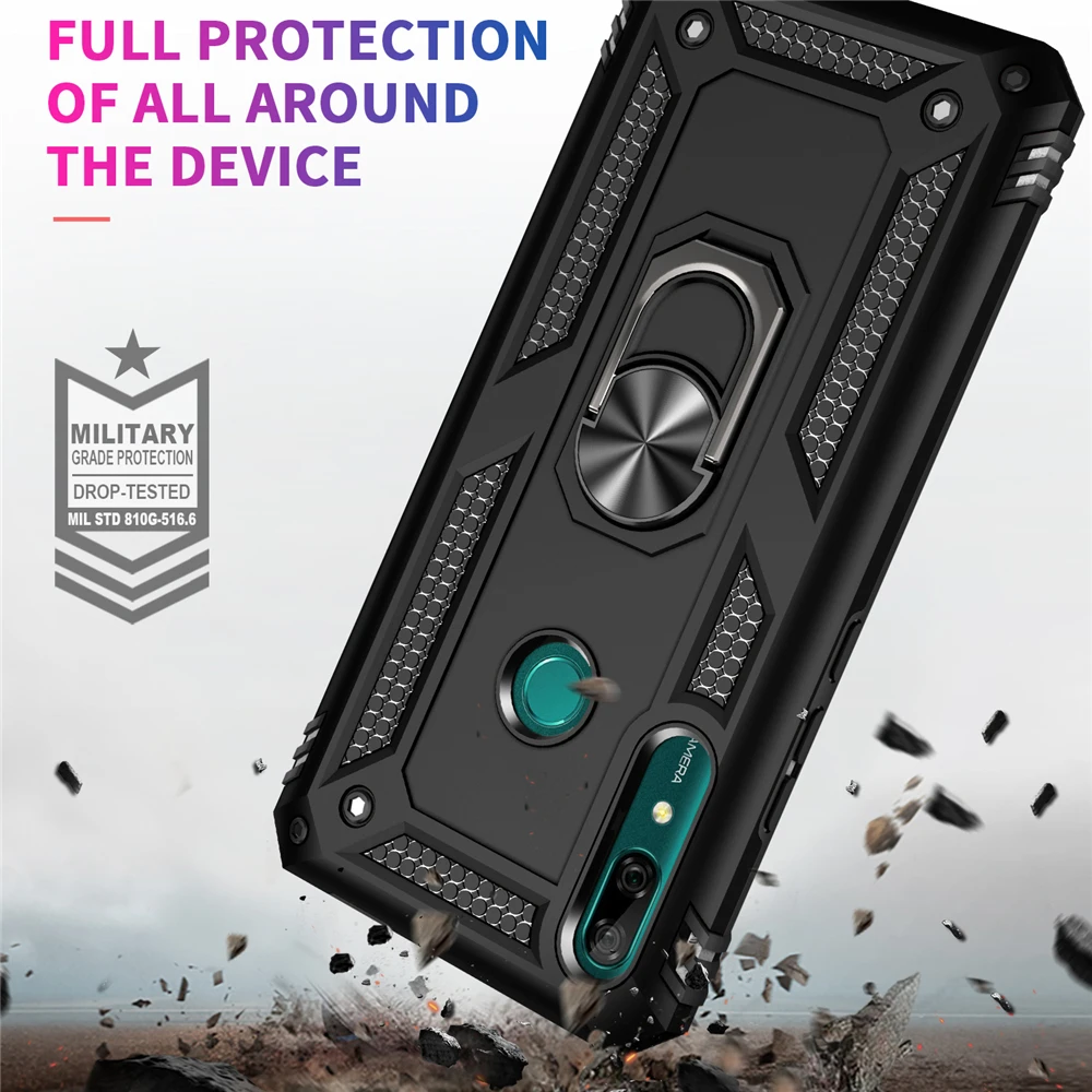 Heavy Duty Car Magnet Ring Cover For Samsung Galaxy A10s A20S A30S A40S A50S A30 A50 M10 M20 M30 M30S Armor Shockproof Capa Case |