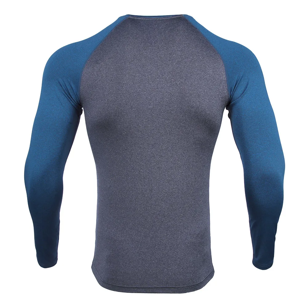 Autumn New Quick-Drying and Breathable Man's T-Shirt Running Fitness Training Sports Long-Sleeve Shirts Gym Tights T-Shirt Top