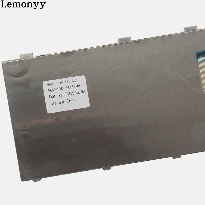Новая RU Клавиатура для Fujitsu Lifebook AH530 AH531 NH751 A530 A531 черная Русская клавиатура для ноутбука