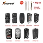 Пульт дистанционного управления Xhorse XKB501EN XKB508EN XKKF03EN XKDS00EN XKKF02EN VVDI с 10 лезвиями ключей KDVVDI для VVDI Mini Key Tool