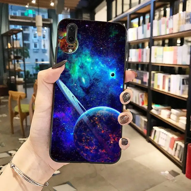 

Starry universe art pattern Phone Case For Huawei honor Mate P 10 20 30 40 i 9 8 pro x Lite smart 2019 nova 5t