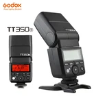 Godox TT350S мини-вспышка для камеры TTL HSS GN36 для Sony Canon Nikon Olympus Fujifilm беззеркальная DSLR-камера