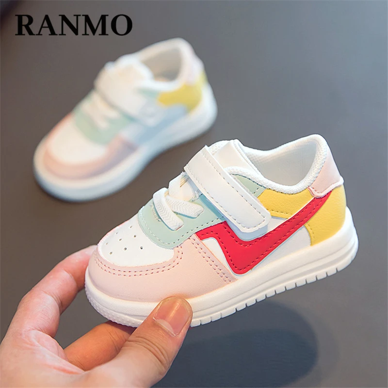 

Kids Sneakers Fashion Baby Boys Sports Shoes For Girls Children Casual Sweet Baby Girl Toddler Leather Flats Soft Infant Shoes