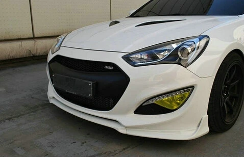 Для Hyundai Coupe Rohens Genesis 2013 2015 только M & S стекловолокно передняя губа FRP бампер