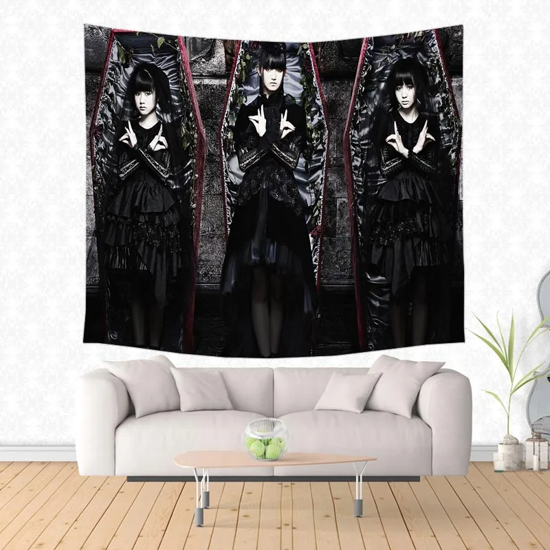 Декоративный гобелен Babymetal настенный подвесной покрывало скатерть занавеска |