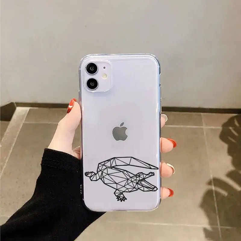 

Funny abstract black line design Phone Case Transparent soft For iphone 5 5s 5c se 6 6s 7 8 11 12 plus mini x xs xr pro max