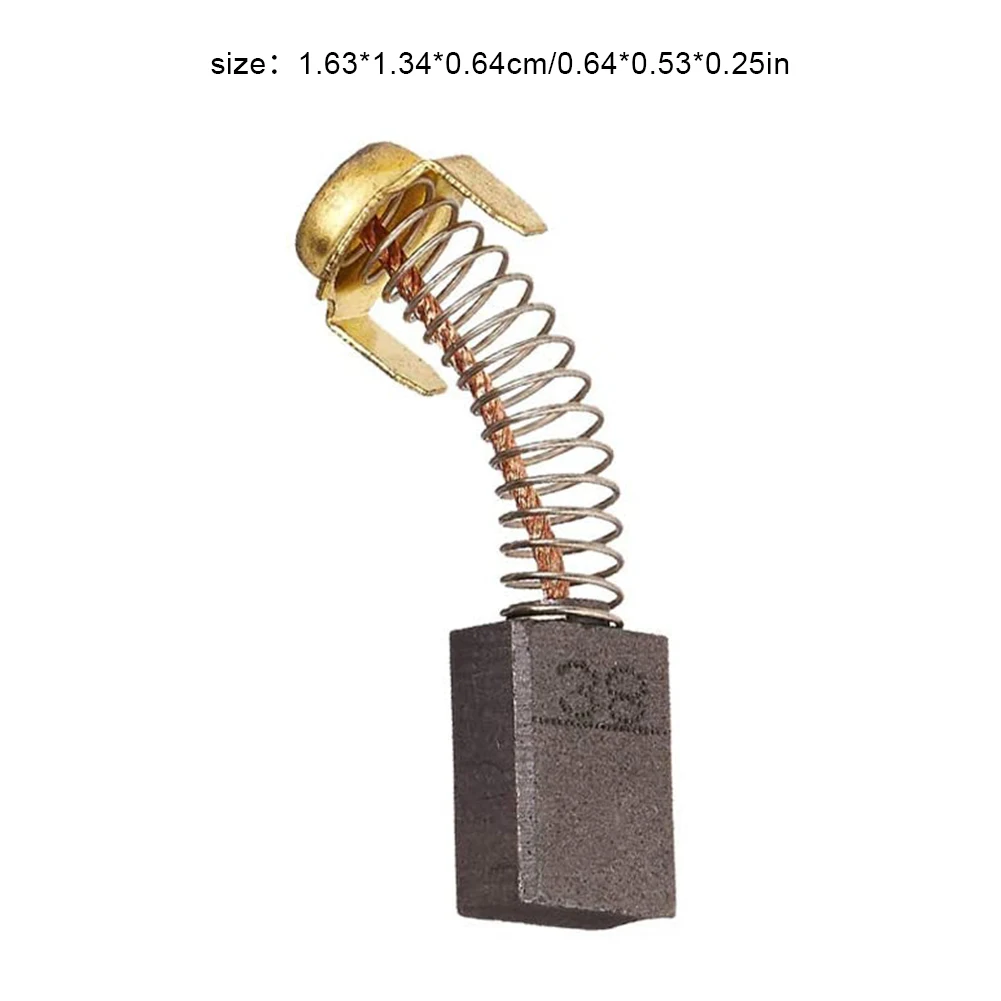 

20PCS Electric Motor Carbon Brushes Universal Motor Replacement Repair Parts Model 153 Carbon Brush Set Replacement Repair Parts