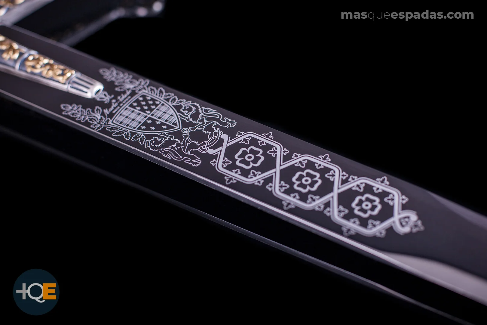 Mandouble Claymore серебро украшенное золотом|Игровые мечи| |