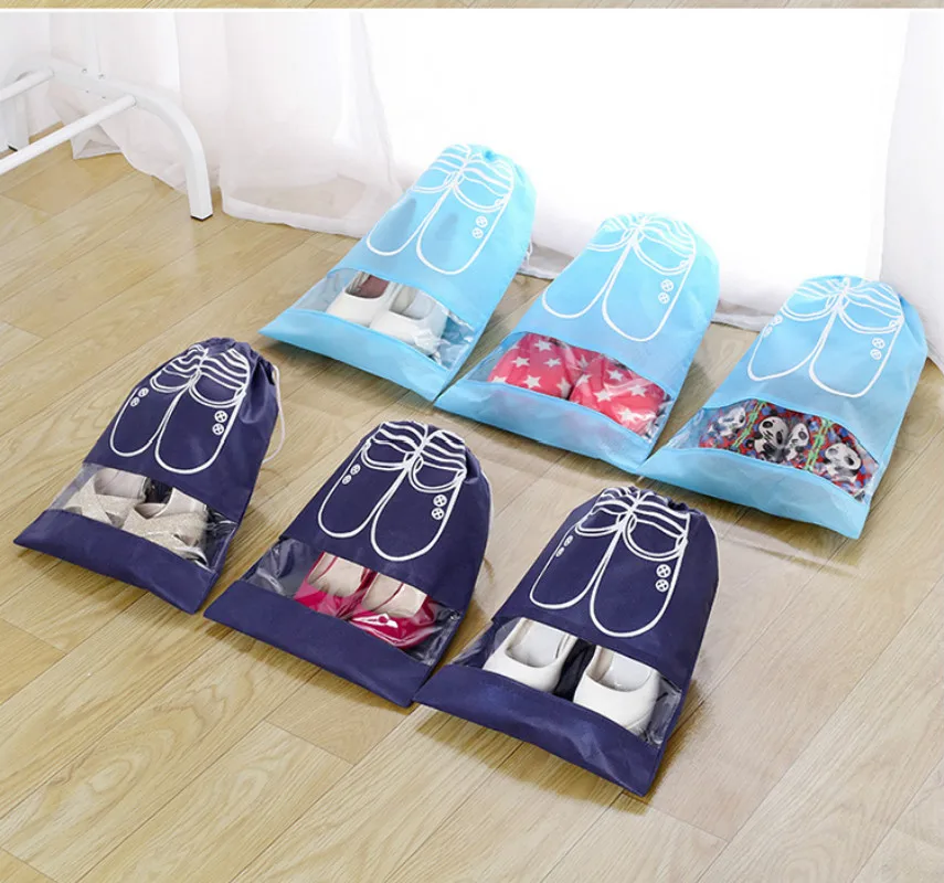 Практичная Пылезащитная сумка для обуви многофункциональная дорожная хранения
