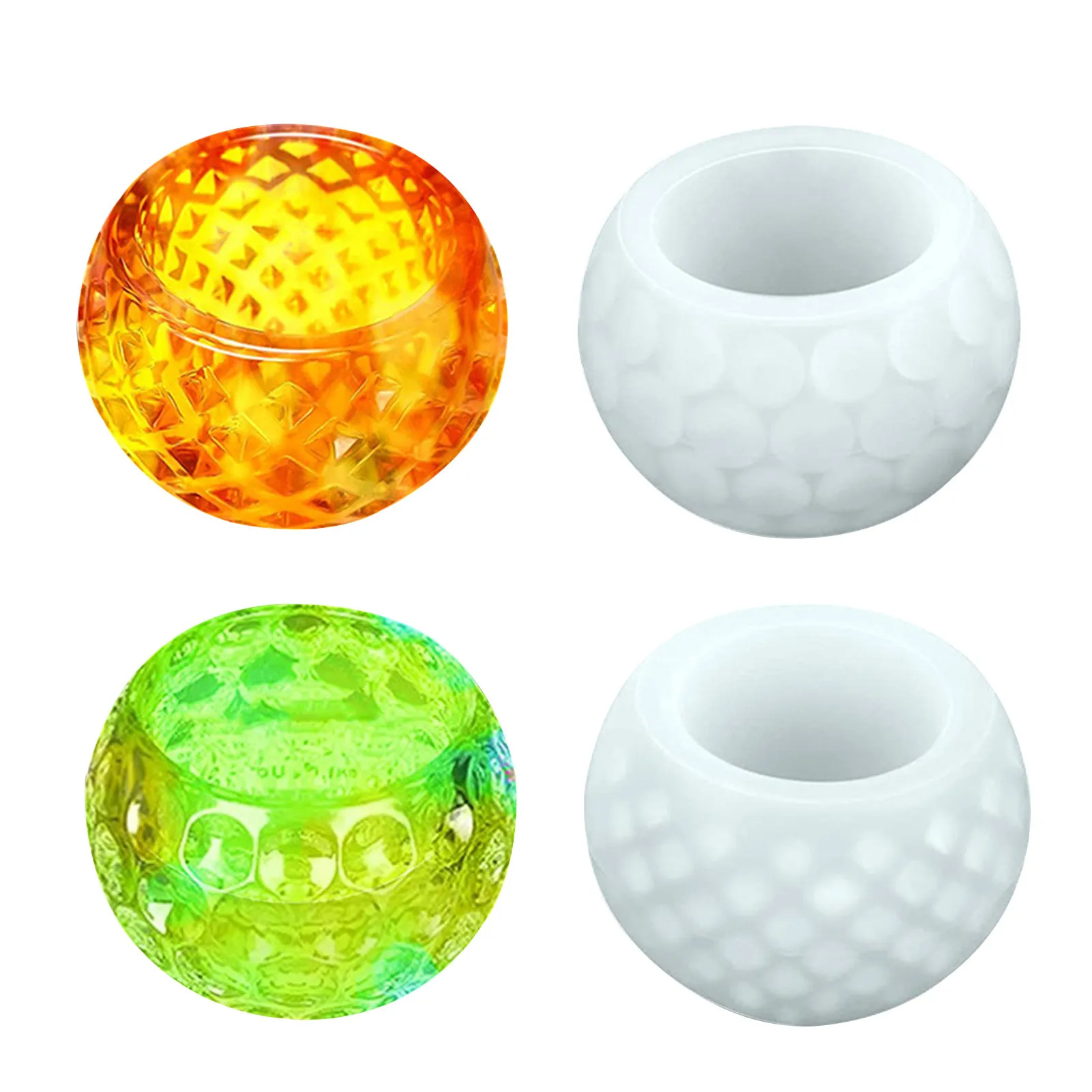 

Handmade Candle Holder Resin Mould Resin Casting Mould Silicone Moulds For DIY Storage Trays Jewelry Boxe Candy Containers Pots