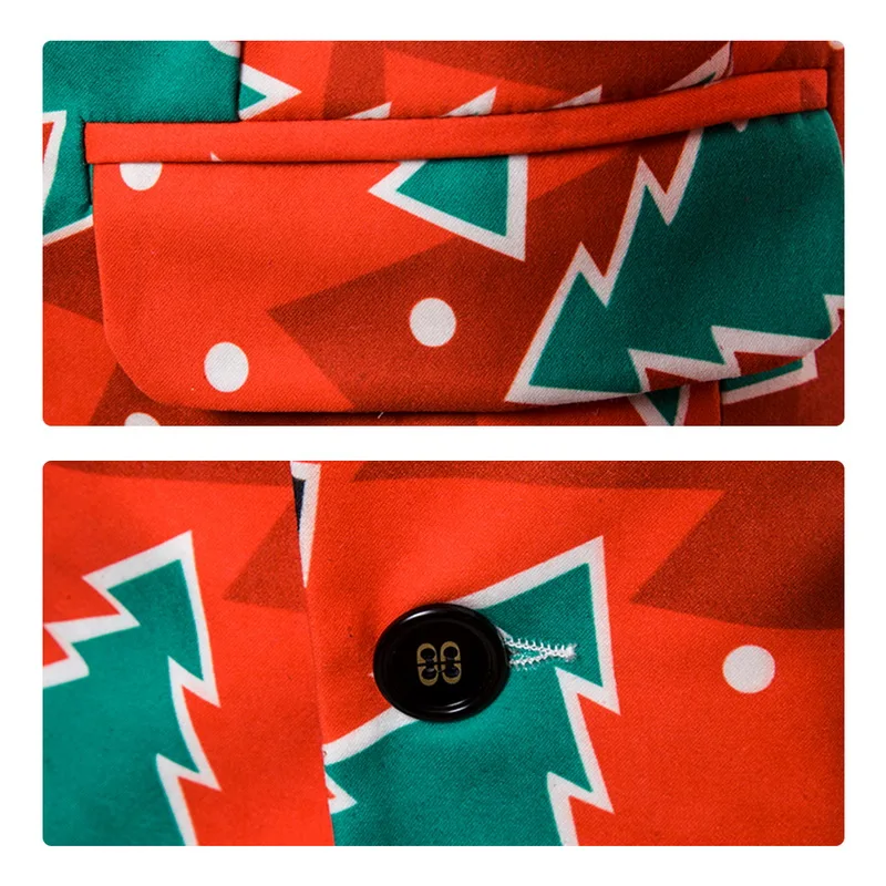 MJARTORIA 2019 зимние новейшие мужские облегающие костюмы для рождественской