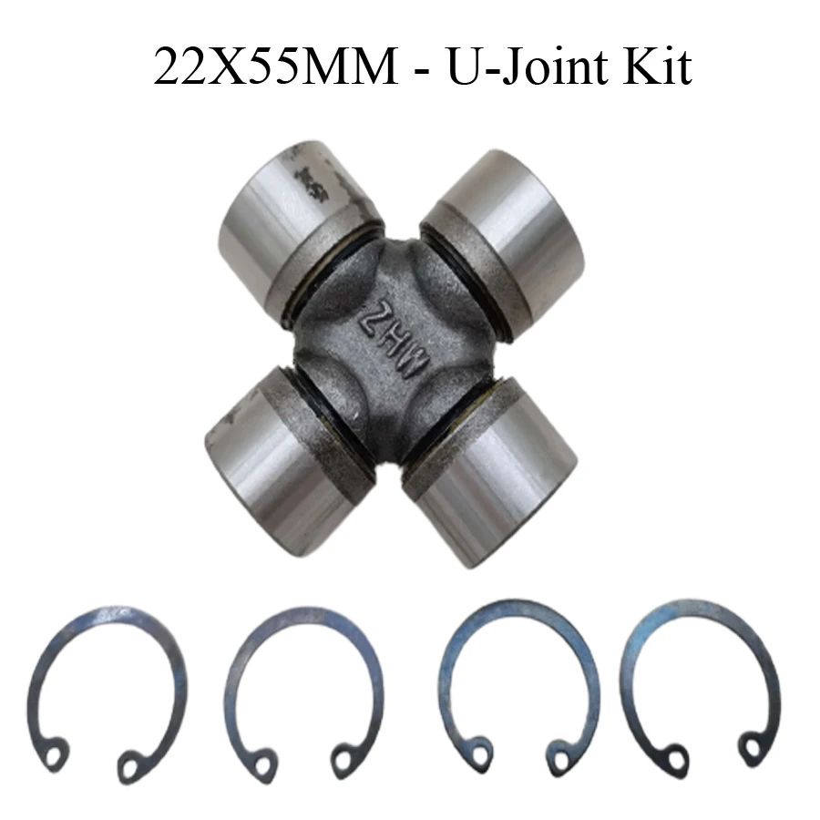 B276 универсальные шарнирные соединения, карданные кресты 22*55 мм, поперечный вал в сборе 22x55 мм, комплект U-образных соединений