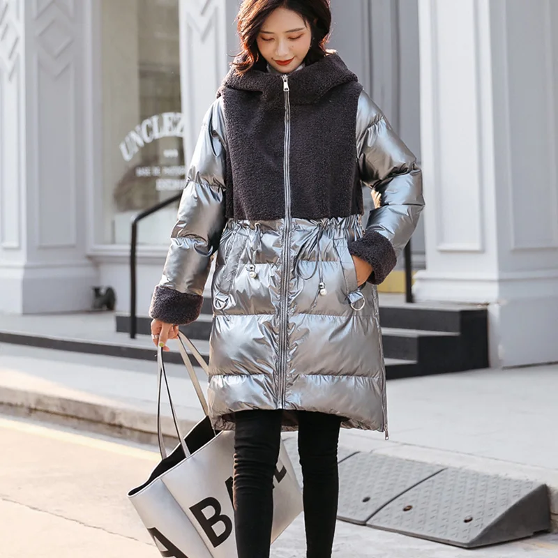 Женское хлопковое пальто с капюшоном женские пуховики зимняя верхняя одежда 2020