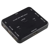 hdmi kvm switch 1 4v switcher 2 port pcs sharing 2 devices for keyboard mouse printer monitor selector hdmi switch kvm
