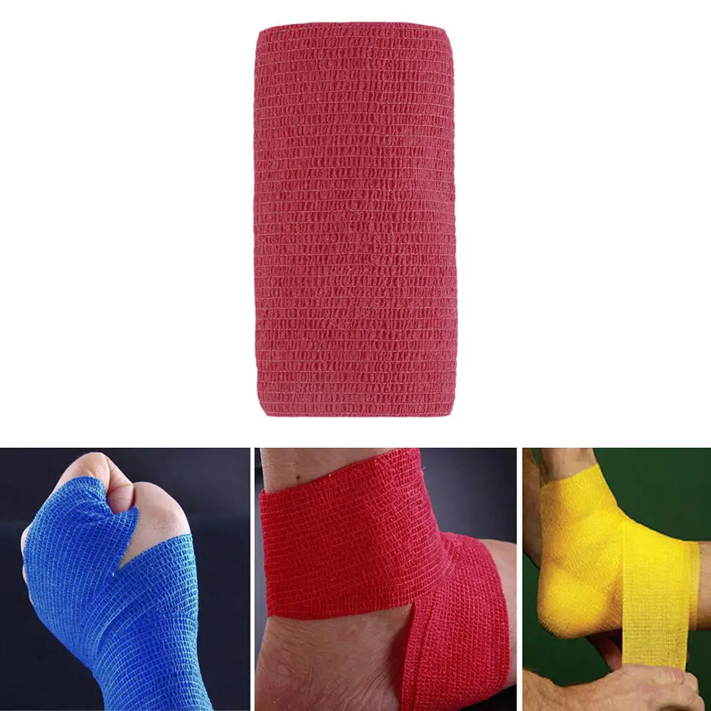 2 5 10 см Яркие спортивные Обёрточная бумага ленты самоклеющиеся эластичные