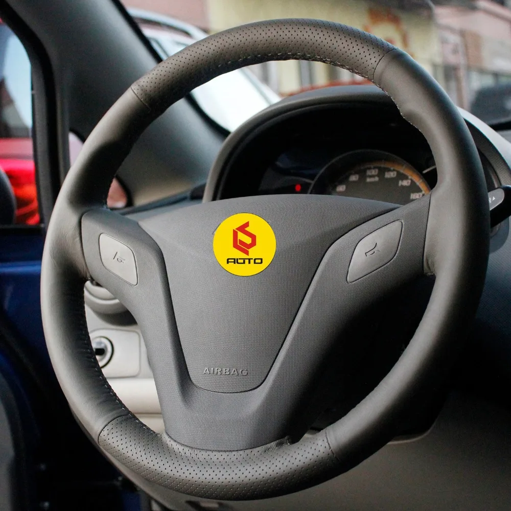 Оплетка на руль для Chevrolet Sail 2010 2014 кожаный чехол руль|Чехлы руль| |