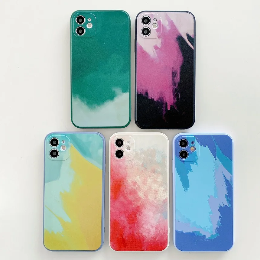 

Силиконовый чехол для телефона, цветной Градиент для Huwawei P40 PRO NOVA5i P2OLIE 9plus 8X 20S MATE4O PRO NOVA5T