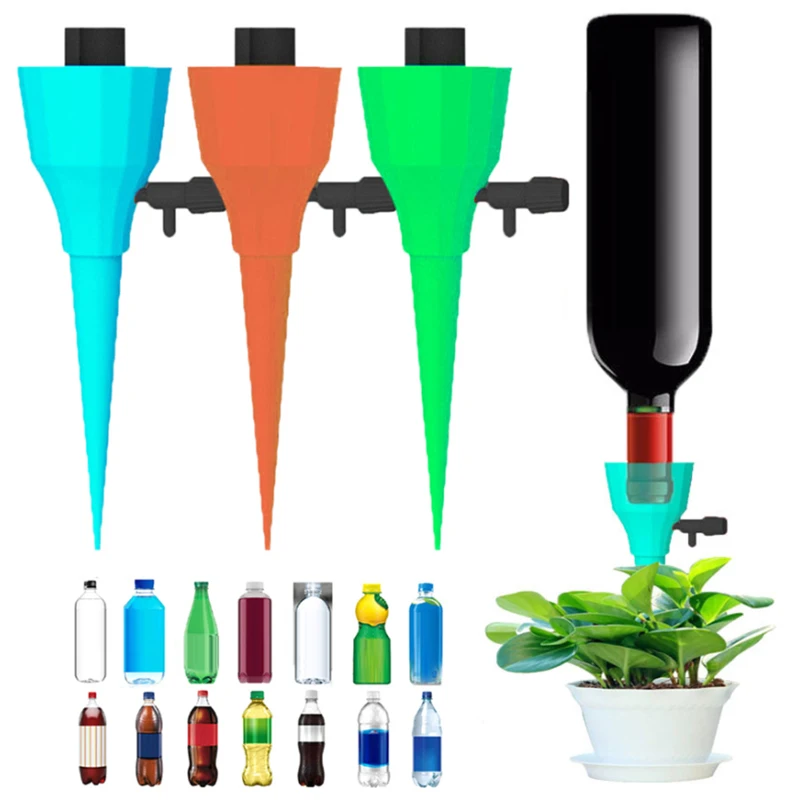 Набор для полива растений комплект из 1 конуса автоматического капельного