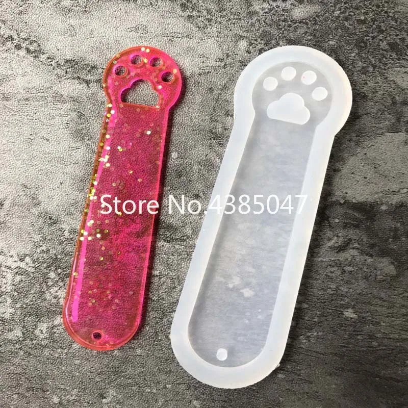 Силиконовая высушенная форма с подвеской в виде кошачьего когтя для