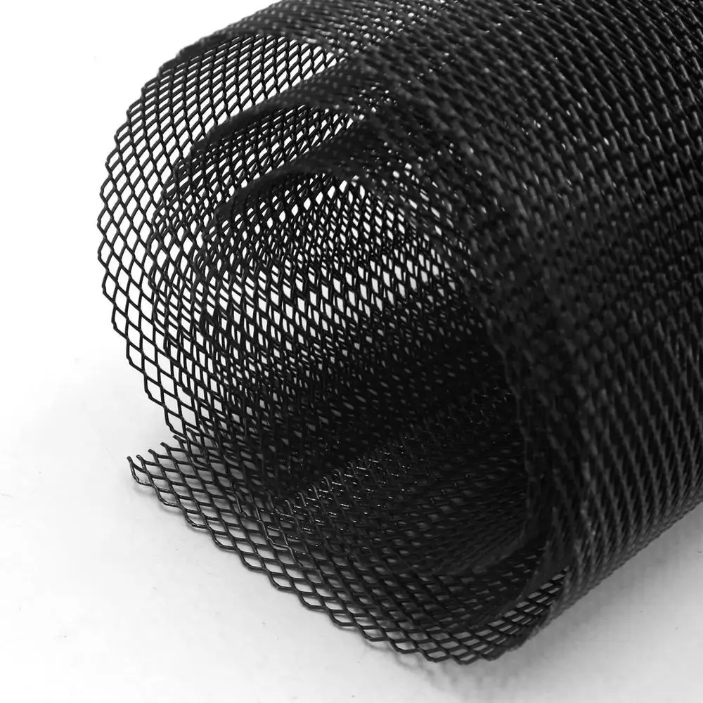 

Car bumper grille Tone Aluminum Alloy 3 X 6mm Rhombic Grille Mesh Sheet Car grid ventilation grille for Bumper Car Accessories