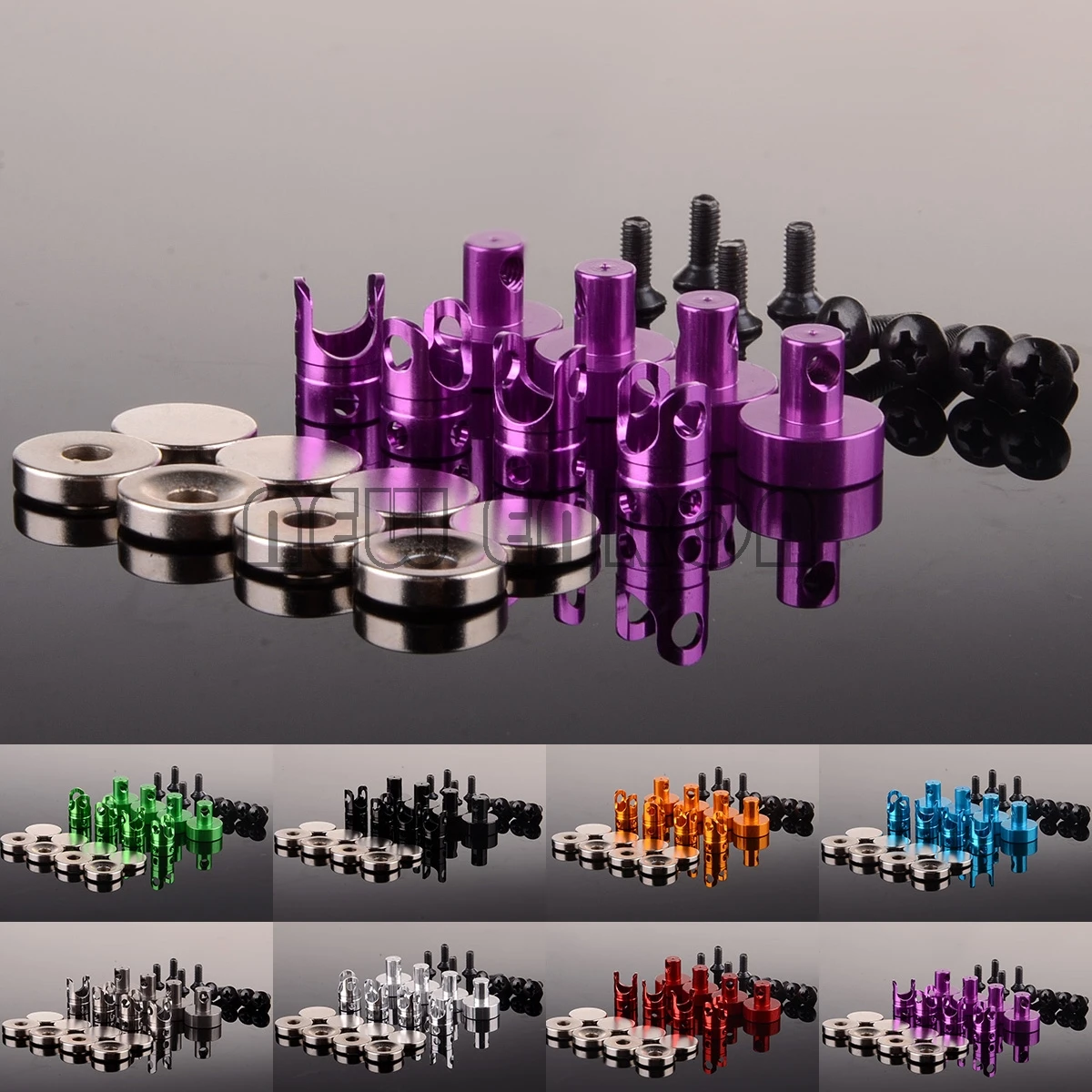 Новый ENRON алюминиевый корпус сильный магнит Стелс набор 122237 180 градусов сделай