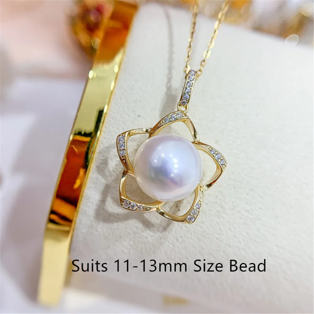 

DIY Pendant base connection Discovery of Jewelry Making Only Pendant Fitting S925 Sterling silver , No Pearl No Chain