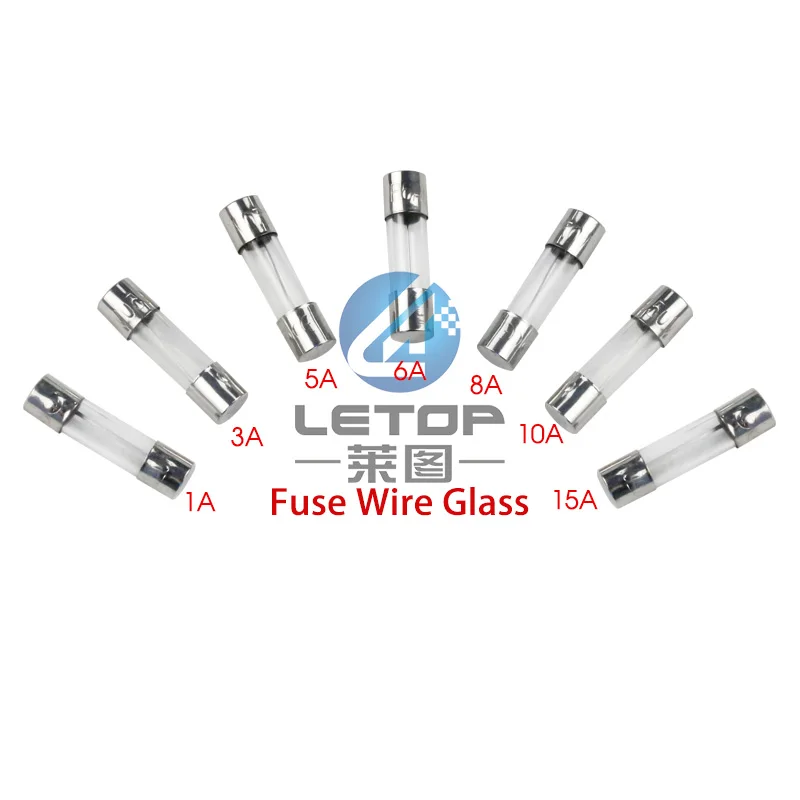 Акция! 10 шт./лот 1 А 3 5 6 8 15 мм * 20 Быстросохнущий стеклянный трубчатый