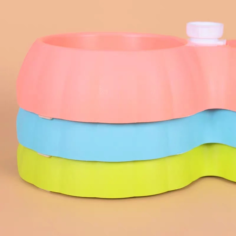 Двойной порт собака кошка пищевая Питьевая Фидер Для Кормления Чаша