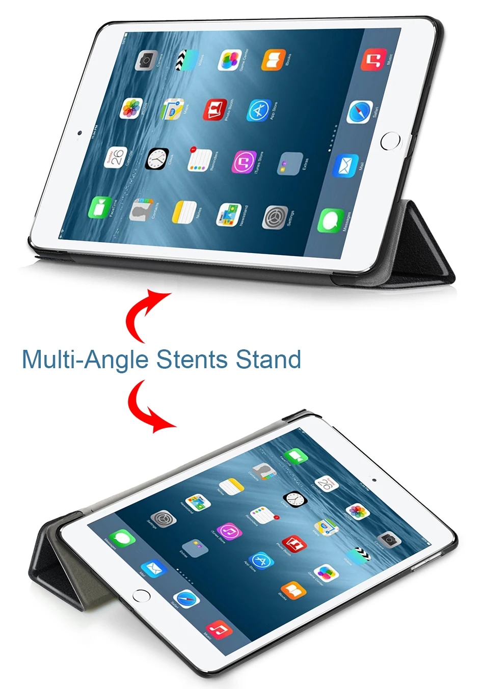 MTT пляжный чехол с принтом для iPad 9,7 дюймов модель A1893 A1954 из искусственной кожи флип-стенд смарт-чехол для iPad 9,7 '' A1822 A1893