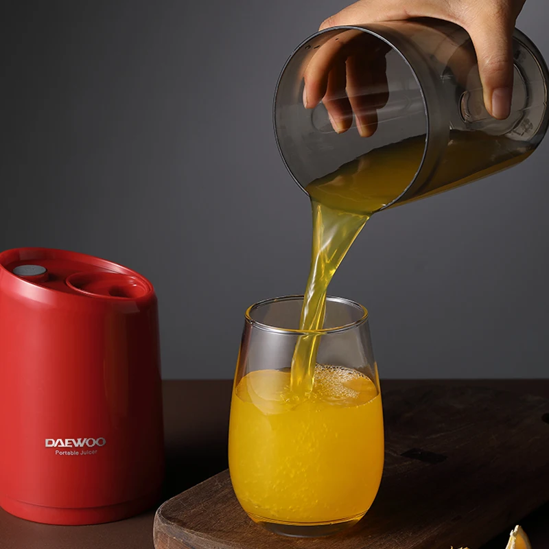 Мини портативный соковыжималка USB перезаряжаемая автоматический блендер для