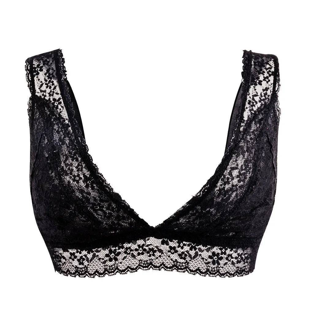 

Erotic Sexy Women's Bra Set Top Elasticity Sexy Lace Womens Lingerie Fashion Bra Underpants Set Slim Transparent Underwear Set