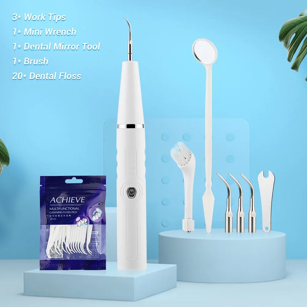 Electric Tooth Cleaner Teeth Water Toothpick  Household Ultrasonic Dental Care Machine USB charging enlarge