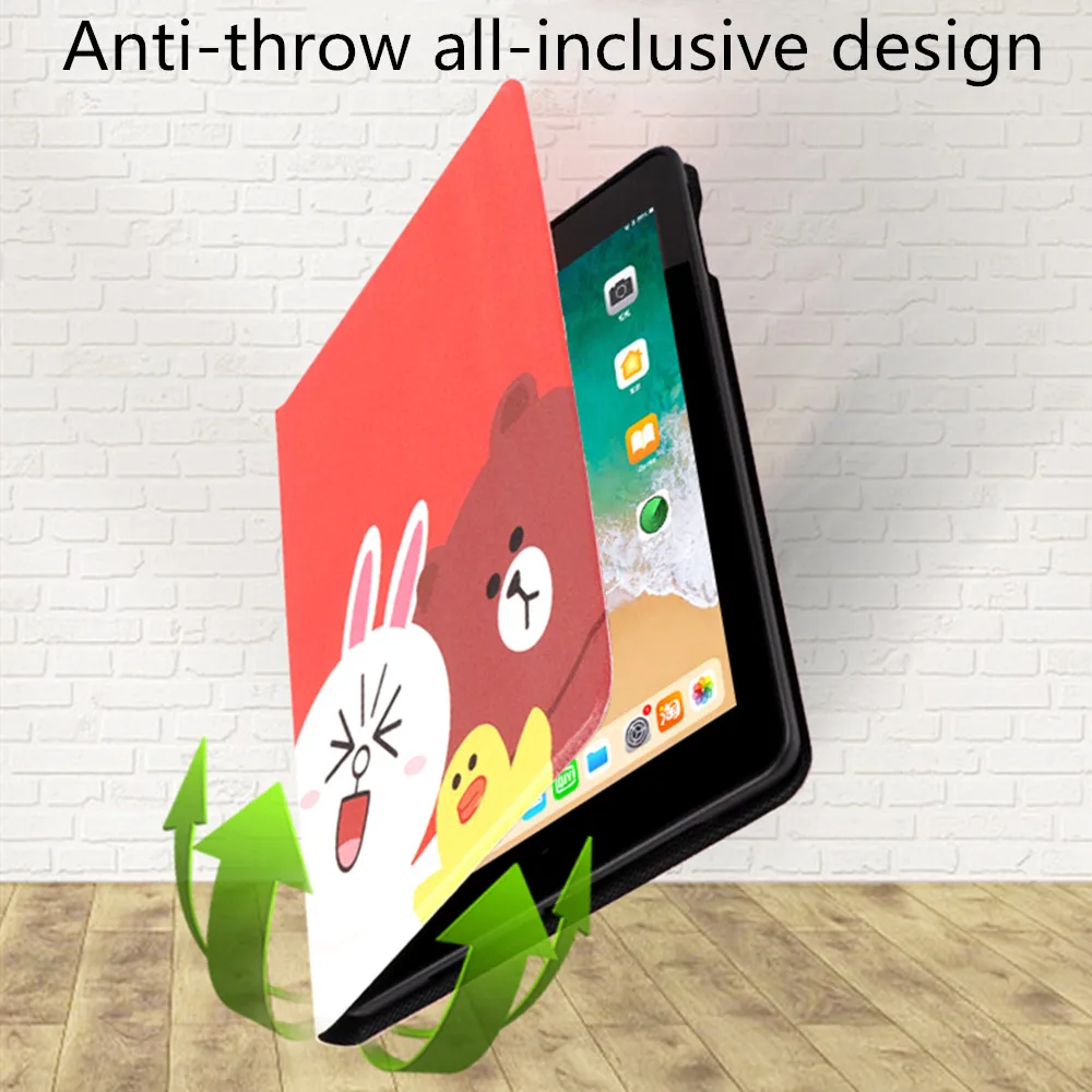 Чехол для iPad из экокожи лучший детей 2019 Air3 Air1 Air2 10 5 mini5 mini4 mini1 mini2 mini3 7 9 Ipad Pro9.7iPad