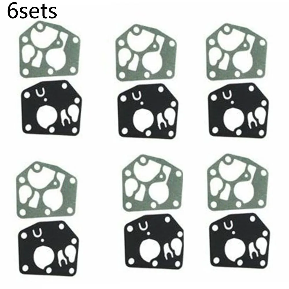 

Parts Diaphragms Accessories 6 Sets Black For SPRINT CLASSIC 795083 Carburetor