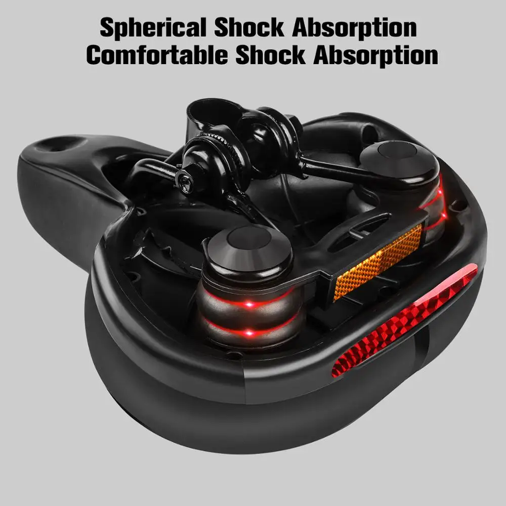 Велосипедное седло BaseCamp из искусственной кожи с защитой от атмосферных