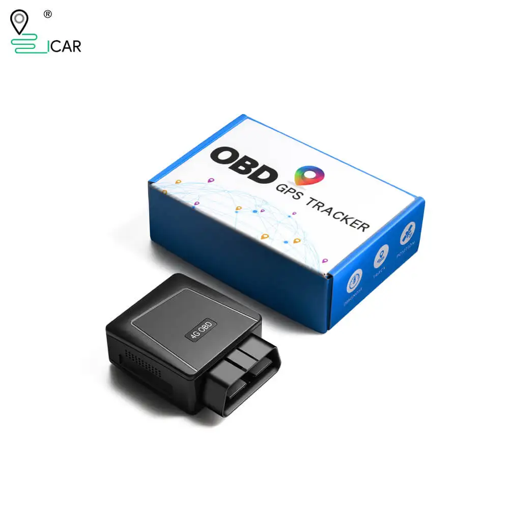 

4G LTE встроенное устройство позиционирования аккумулятора OBD2 Диагностика автомобиля GPS автомобильный трекер
