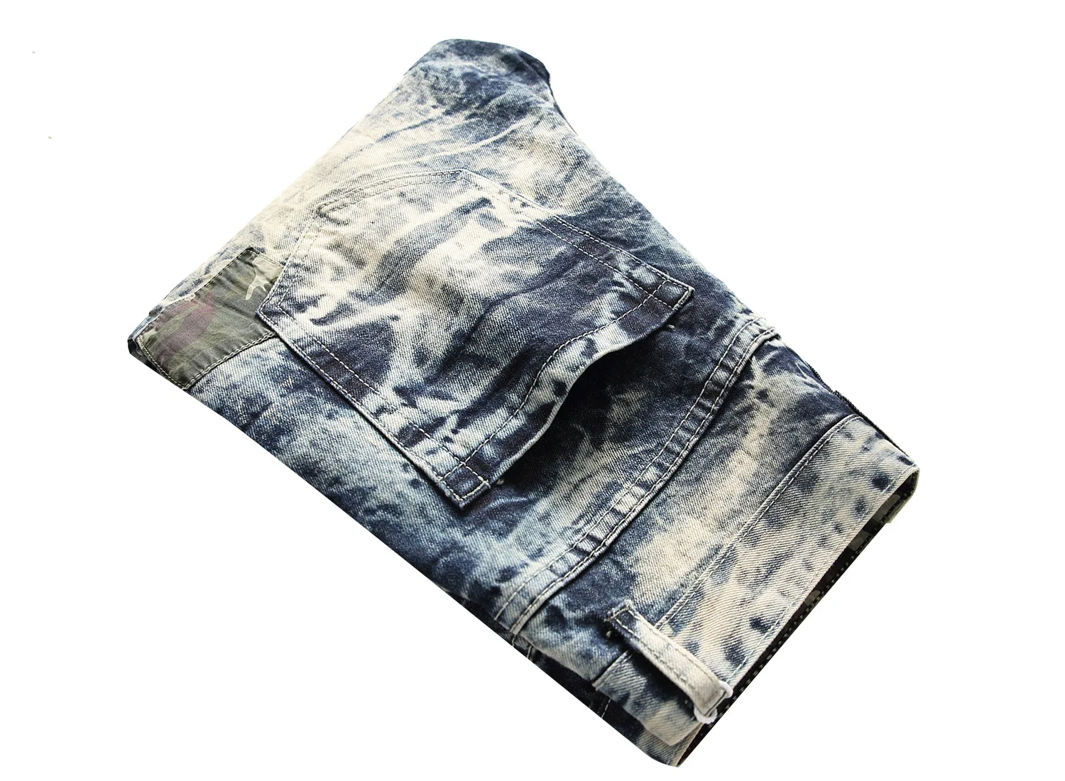 

Cross Border Foreign Trade Men's Straight Cut Jeans Men's Lace Up Men's Amazon Pants