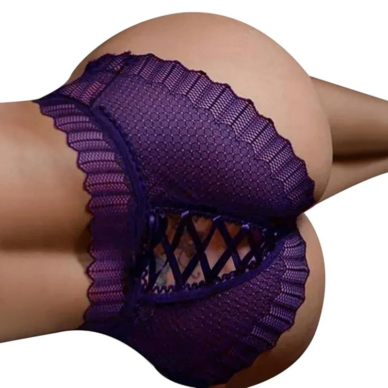 

Hot Fashion Women Sexy Lace Panties Cotton Breathable Big Plus Size S-5XL High Quality Low Waist Underwear Female Intimates New