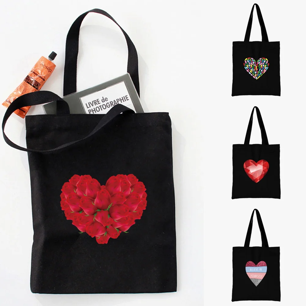

Shopping Bag Large Capacity Environmental Protection Foldable Girl Reusable Grocery Tote Bags Shoulder Messenger Bags Handbag