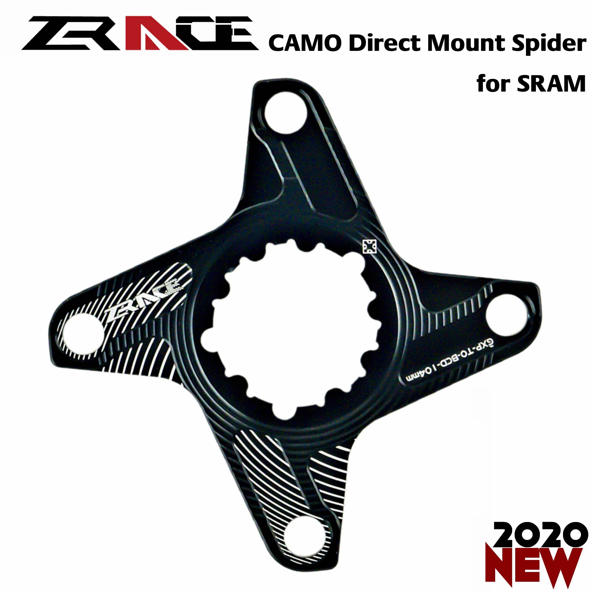 ZRACE Nowy ниндзя звезда камуфляж Ni Pająk Do SRAM Bezpośredni монтаж Korby цепchow BCD104|Шатун и